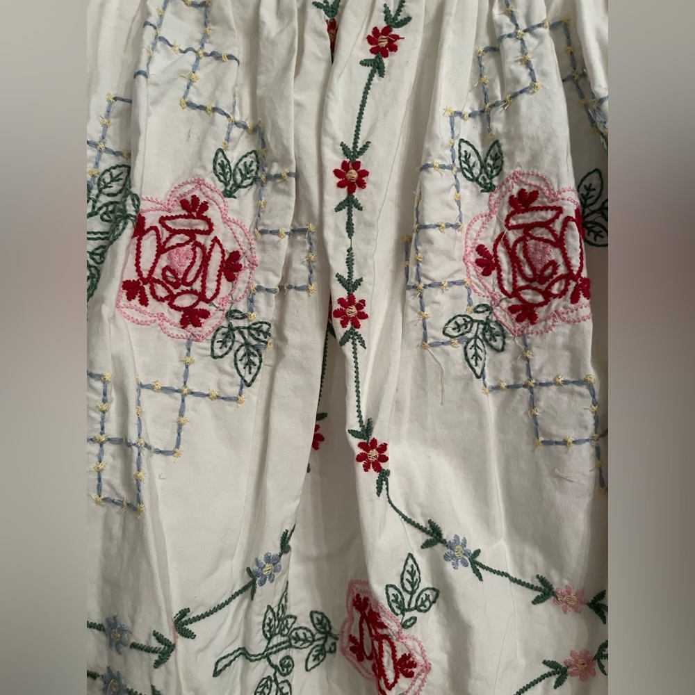 Damson Madder Lulu Embroidered Mini Dress - Picture 7 of 7